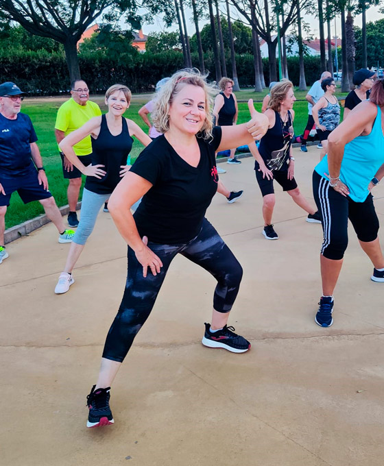 Bailes al aire libre en Parques