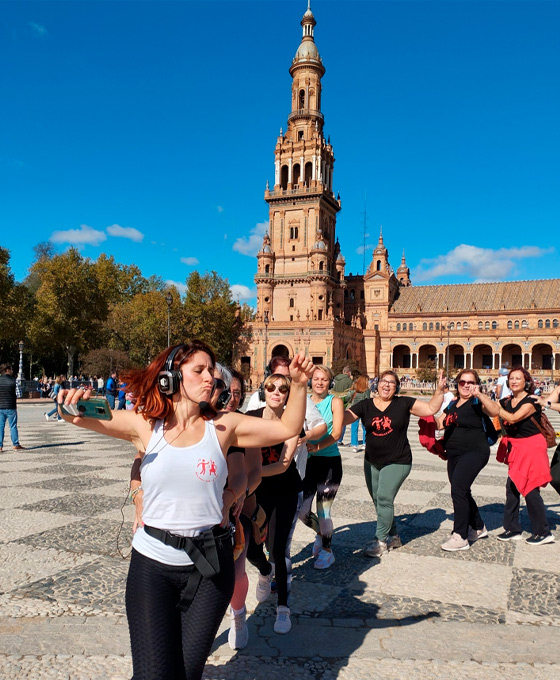 Bailes en grupo Sevilla