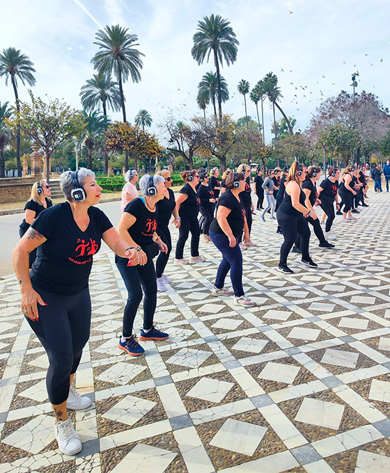 Baile social en Sevilla