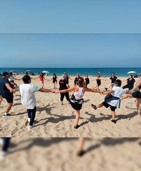 Baile en grupo de Sevilla